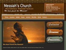 Tablet Screenshot of messiahschurch.org